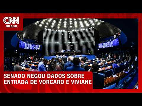 Senado negou dados sobre entrada de Vorcaro, Lulinha e esposa de Moraes | PRIME TIME