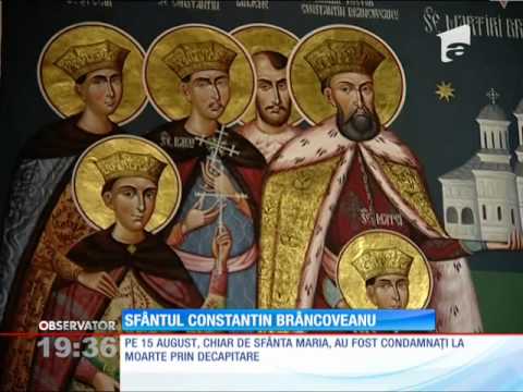 Moaştele lui Constantin Brâncoveanu, purtate în procesiune prin Capitală