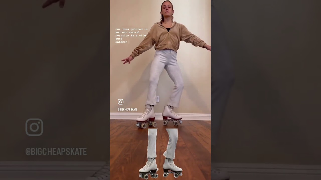 Beginner Friendly Crazy Leg Tutorial on Roller Skates: