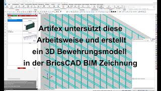 3D Bewehrungsplanung für BricsCAD BIM