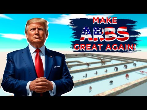 TRUMP vs All Units Death Run - Animal Revolt Battle Simulator