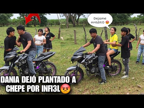 Dania left with Junior, very much in love 😍 Chepe was left alone and crying for Dania's love 😱😭