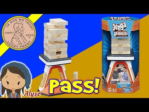 Learn How To Play The Jenga Pass Family Game Review