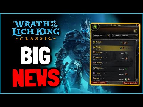 BIG NEWS for WOTLK Classic & the FRESH Servers