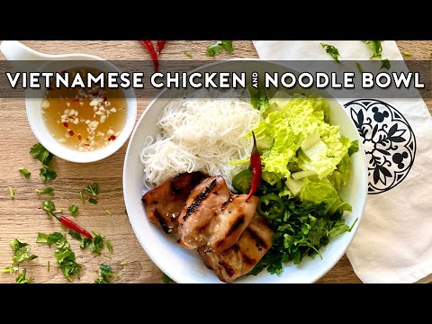 VIETNAMESE CHICKEN NOODLE SALAD | CHICKEN VERMICELLI | Sooo good!