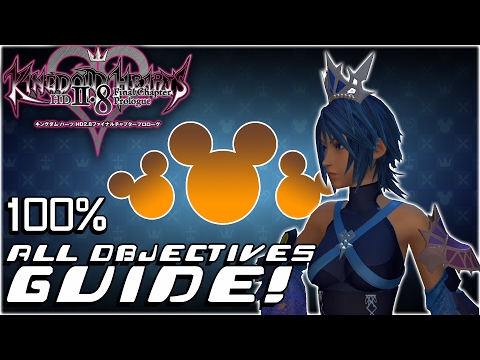 Kingdom Hearts HD 2.8 Final Chapter Prologue - COMPLETE GUIDE:  All 51 Objectives (KH 0.2 BBS)