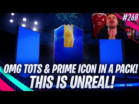 FIFA 19 OMG INSANE PRIME ICON & TOTS IN A PACK - MY BEST BUNDESLIGA TOTS PACK OPENING