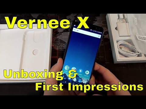 Vernee X: Unboxing and First Impressions