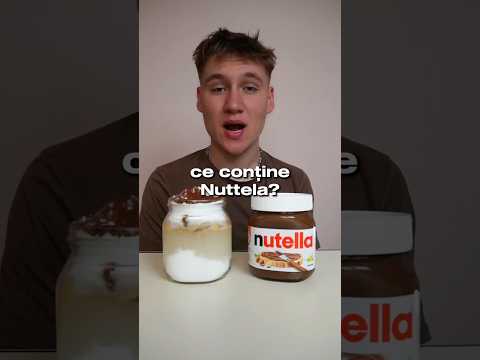 Ce conține Nutella? #ciocolata #mancare #fyp #shorts