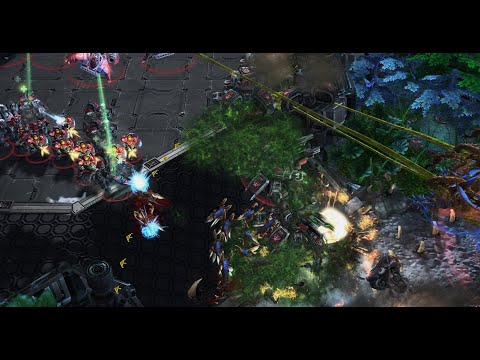 1440p! Bunny (T) vs Reynor (Z) on Lightshade - StarCraft 2 - 2021