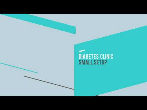 SMALL DIABETES CLINIC SET UP.