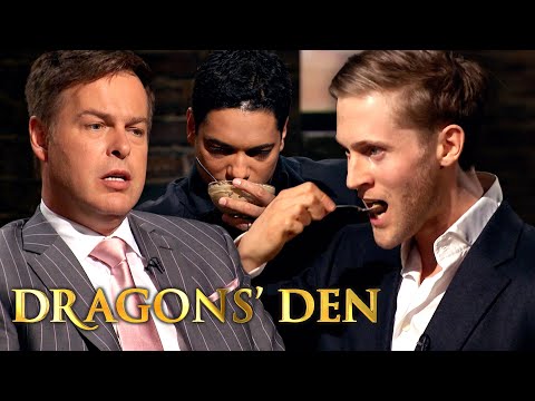 Entrepreneur Tastes Dog Food to Impress Dragons | Dragons’ Den