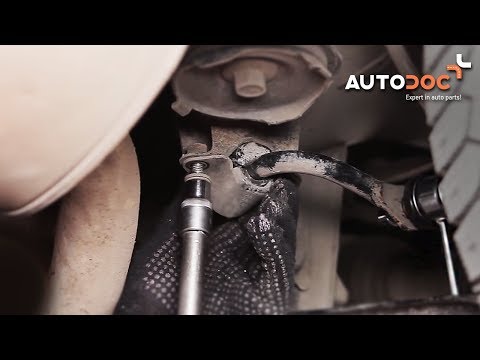 How to change rear stabilizer bushes LEXUS IS 2 TUTORIAL | AUTODOC