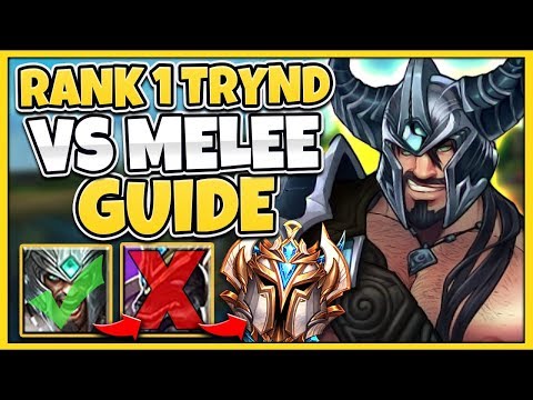 #1 TRYNDAMERE WORLD HOW TO BEAT EVERY MELEE TOP (NEVER LOSE AGAIN) - League of Legends