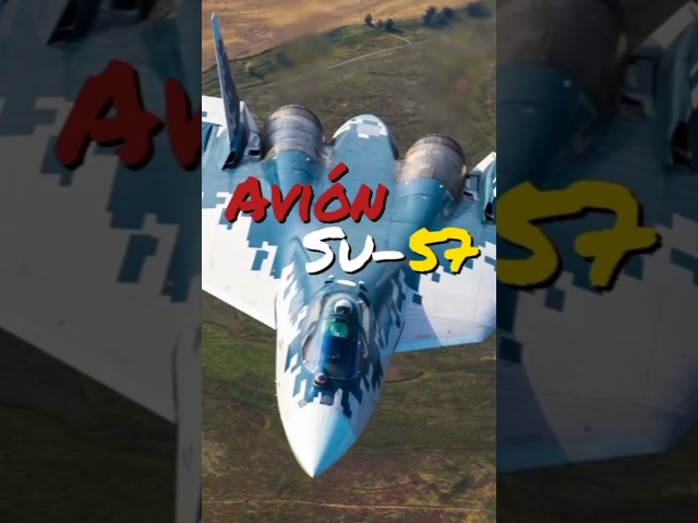 Vídeo relacionado con Avión delincuente SU-57 de las Fuerzas Armadas COBI