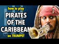 How to play the Pirates of the Caribbean Theme on Trumpet | Brassified