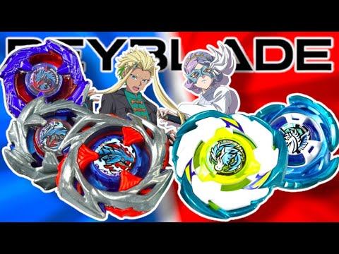 ALL DRAGOON/DRAKE BEYS vs ALL PEGASUS BEYS | Khrome VS Omega | BEYBLADE X