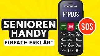 SweetLink F1PLUS im Test – Einfaches Seniorenhandy mit SOS-Taste & großen Tasten