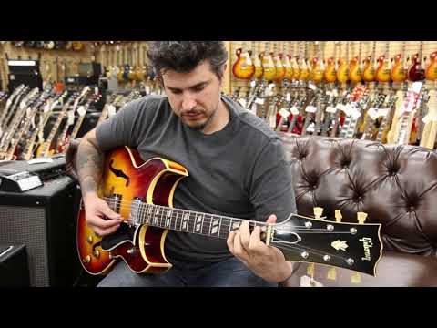 Peter Farrell playing a 1962 Barney Kessel here at Norman's Rare Guitars