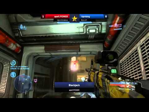 EGL8 : Halo 4 : Uprising vs apeX.Power : Exhibition Match - Map 2 - Adrift (Infinity Slayer)