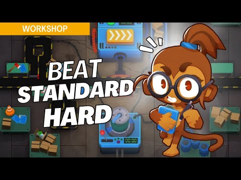 How to Beat Standard (Hard) on Workshop - BTD6 Strategy