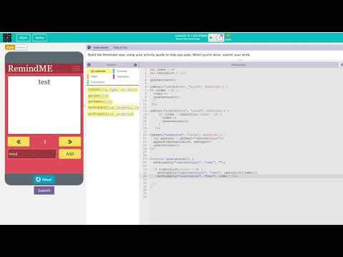 AP CSP - Code.org: Unit 6: Lesson 4 LISTS MAKE (2021) **UPDATED**