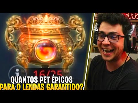 QUANTOS PETS ÉPICOS O VEIO PRECISA PARA O LENDAS GARANTIDO? | MIR4