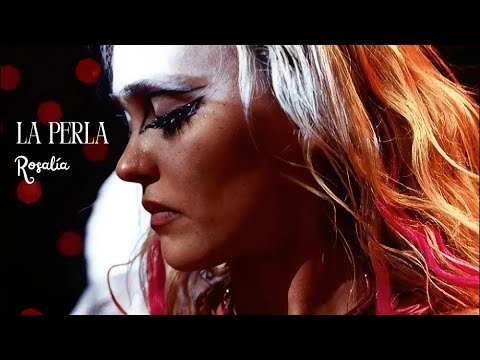 la perla - rosalía (visual lyrics video)