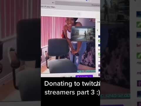 Donating to twitch streamers. #minecraft #twitch #shorts