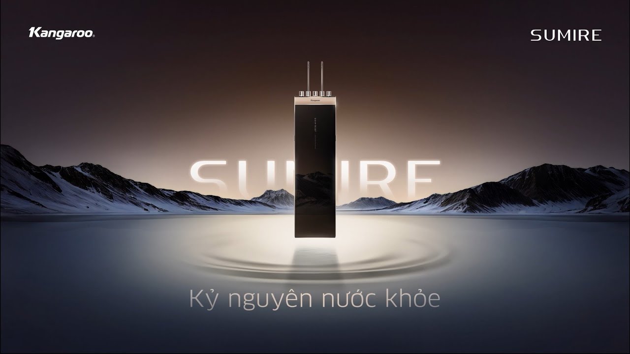 Máy lọc nước Kangaroo Sumire Hydrogen ion kiềm nóng lạnh KGHC12A3