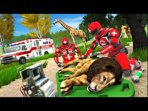 Doctor Robot Animal Rescue - Doctor Robot Emergency Animal Rescue Fighter - Android GamePlay