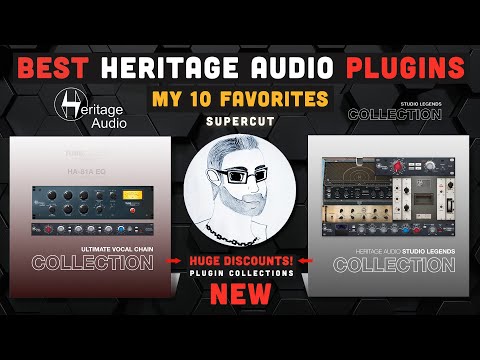 10 MUST-HAVE Plugins for THAT analog sound! | The Best Heritage Audio (Native) Plug-ins for your mix
