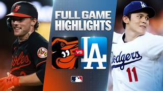 ORIOLES vs. DODGERS Full Game Highlights (6/19/26) | MLB Highlights