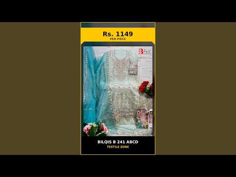 Bilqis B 241 ABCD – product video thumbnail