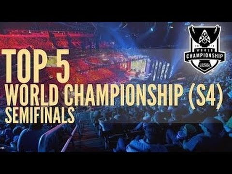 League of Legends - Top 5 - World Championship Semifinals S4 League of Legends