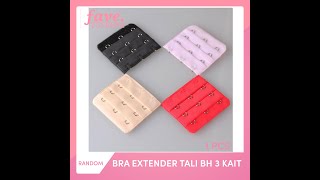 Download lagu TALI BH SAMBUNGAN BH BRA EXTENDER TALI BRA SAMBUNGAN BRA 3 KAIT TERMURAH - Tersedia di FaveTOSERBA mp3