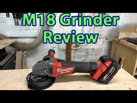 Milwaukee M18 Slide Switch Grinder Review 2781-20