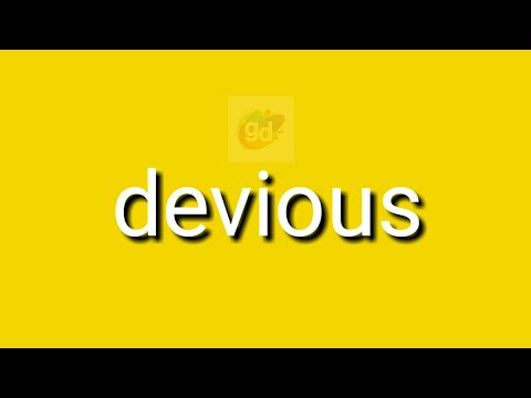 Devious Antonym with meaning//Googul Dictionary//