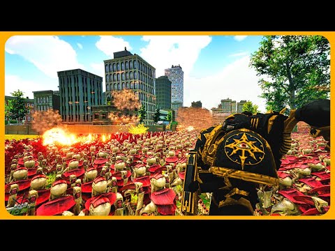 1 MILLION Chaos ARMY Invade Modern City - Ultimate Epic Battle Simulator 2 UEBS 2 (4K)