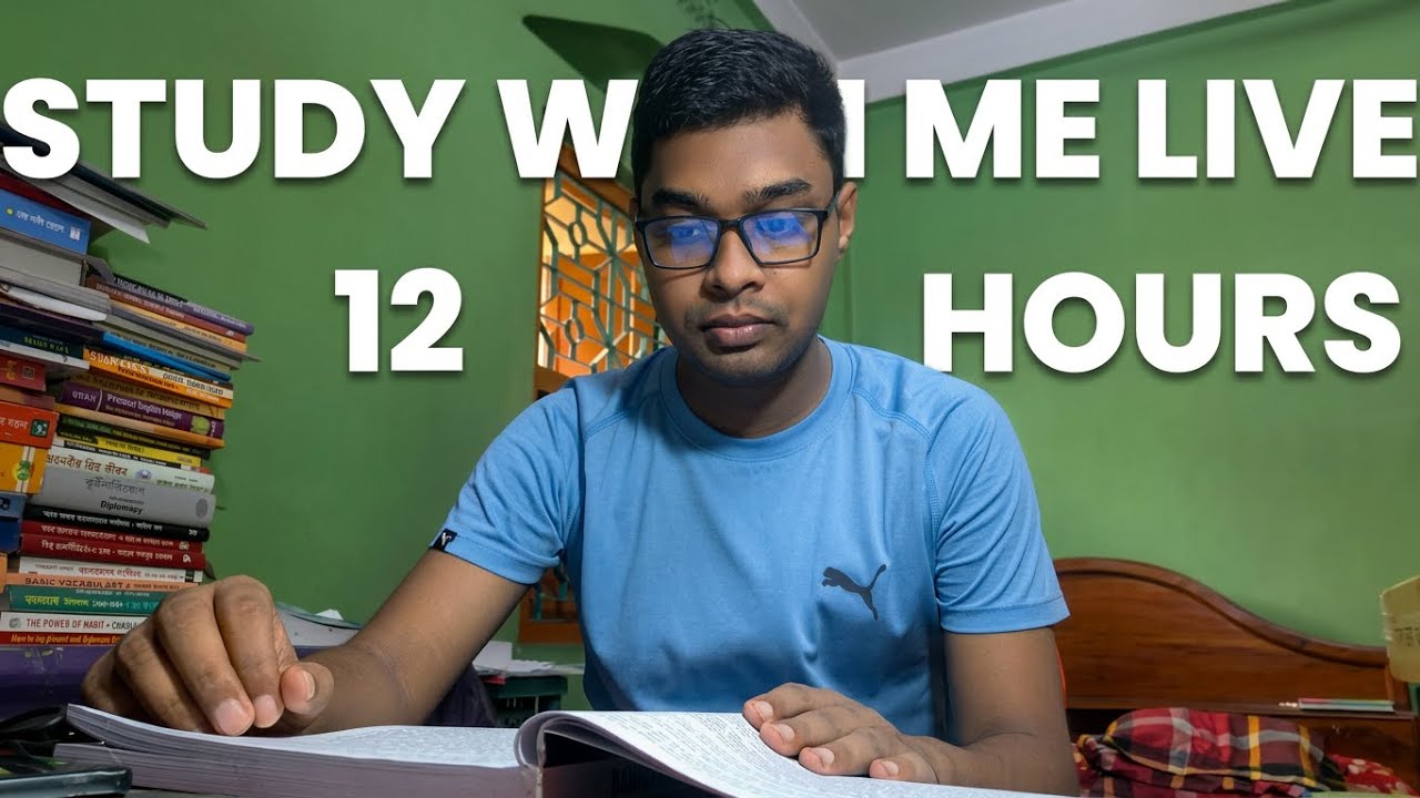 51st BCS Preparation | 3000 Hours Study Challenge  before 14.4.2027 |  Study with me live