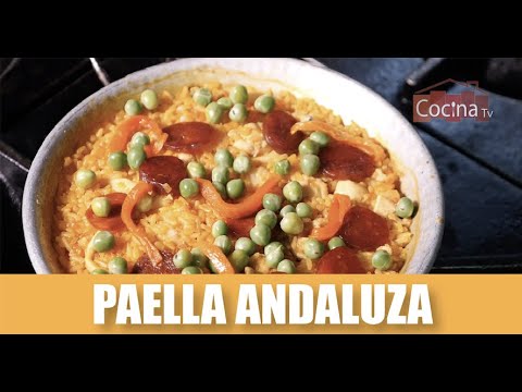 Receta Paella andaluza - CocinaTv por Juan Gonzalo Angel