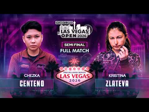 SEMI FINAL ▸ CENTENO vs ZLATEVA ▸ Las Vegas Women's Open 2026