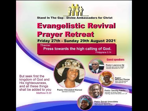 Weekend Prayer Retreat   Session 2 - Pastor Timothy Pabifio