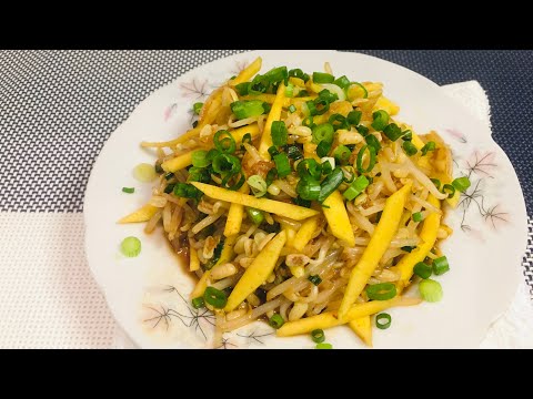 How To Make Mango And Bean Sprouts Salad | Bean Sprouts Recipe @PinasTasty
