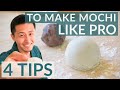 4 TIPS to make Japanese Mochi Daifuku /大福もちを作る４つのコツ
