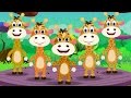 Five Little Giraffes - Nursery Rhymes Songs I Children Rhyme I Kindergarten Baby Song I Toddler Kids