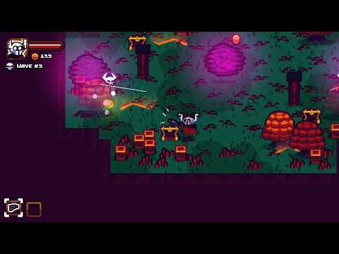 doomed to hell qubyte - roguelike-like top-down shooter gameplay PS4 #DoomedtoHellQUByte