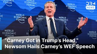 “Carney Got in Trump’s Head,” Newsom Hails Carney’s Historic WEF Speech on Global Leadership | AQ1B