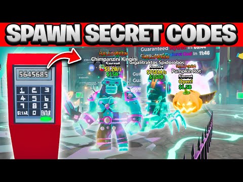 SPAWN ANY SECRET CODES in Fortnite Steal The Brainrot New Update! (New Secret Codes)