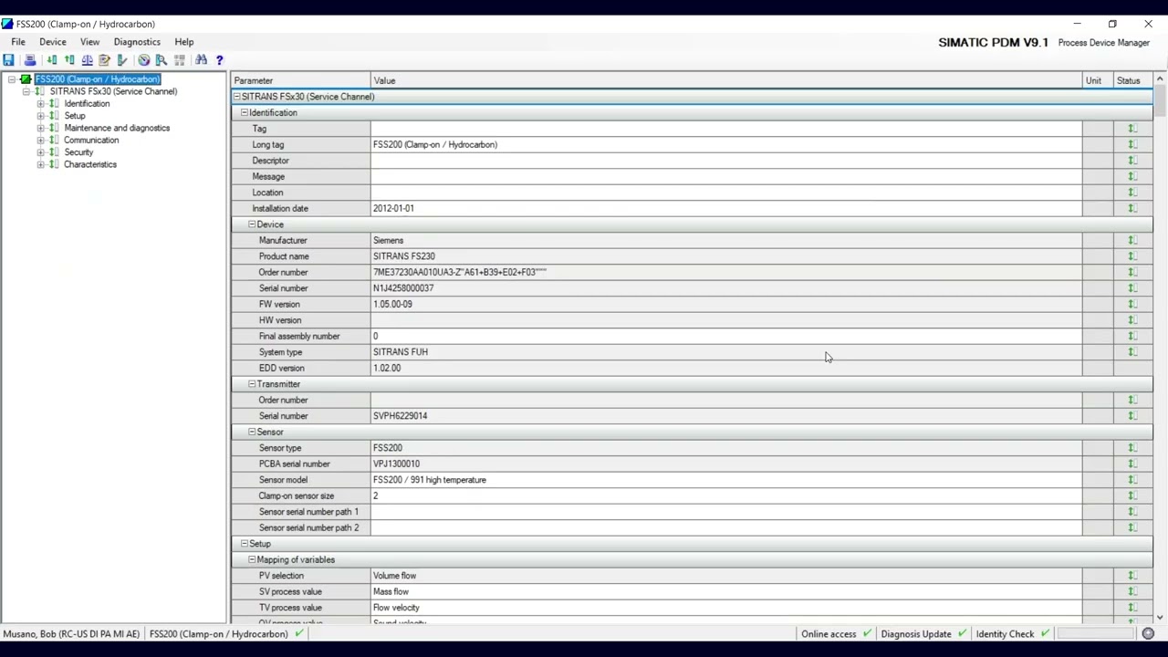 Creating and sharing a PDM project between #clamp-on flow meters using multiple computers